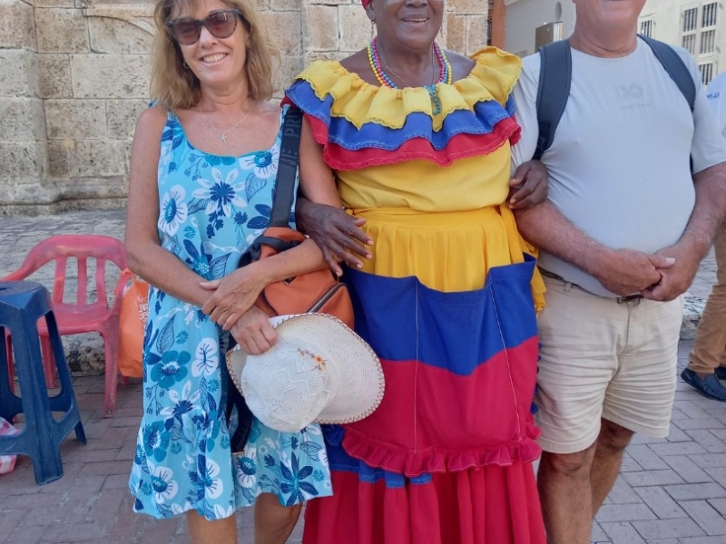 Viajeros en Cartagena