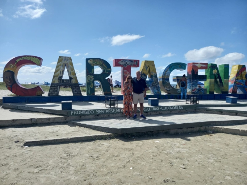 Viajeros en Cartagena