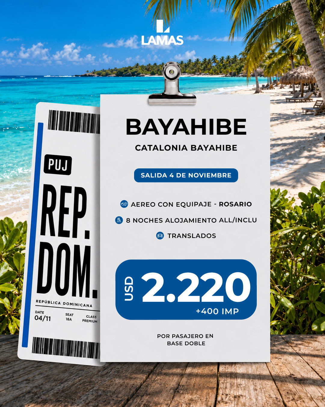 NOVIEMBRE | CATALONIA Bayahibe 