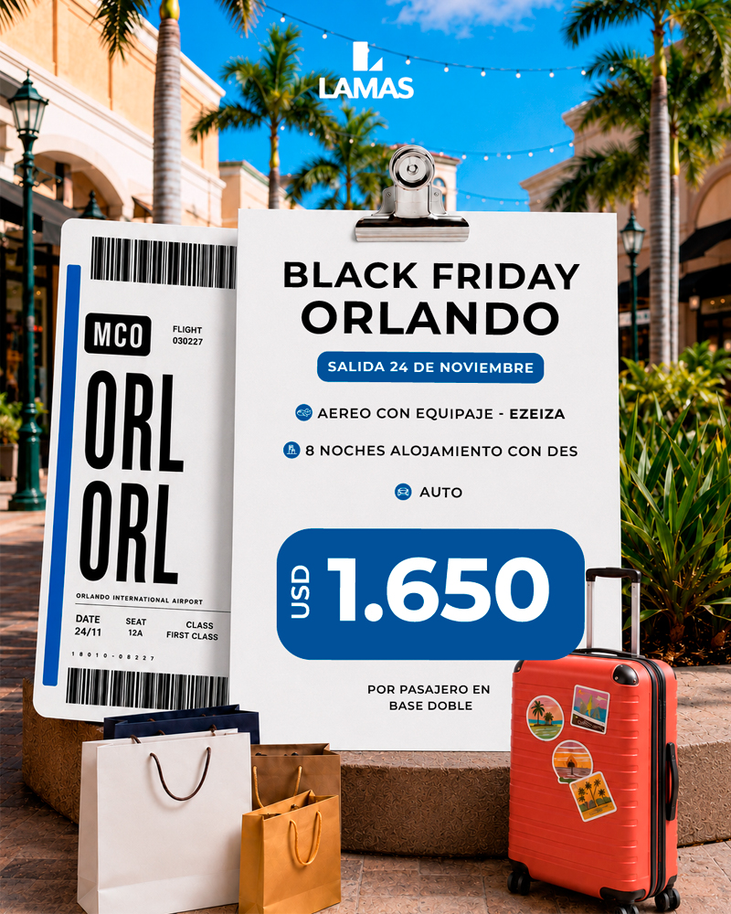 NOVIEMBRE | Black Friday en Orlando