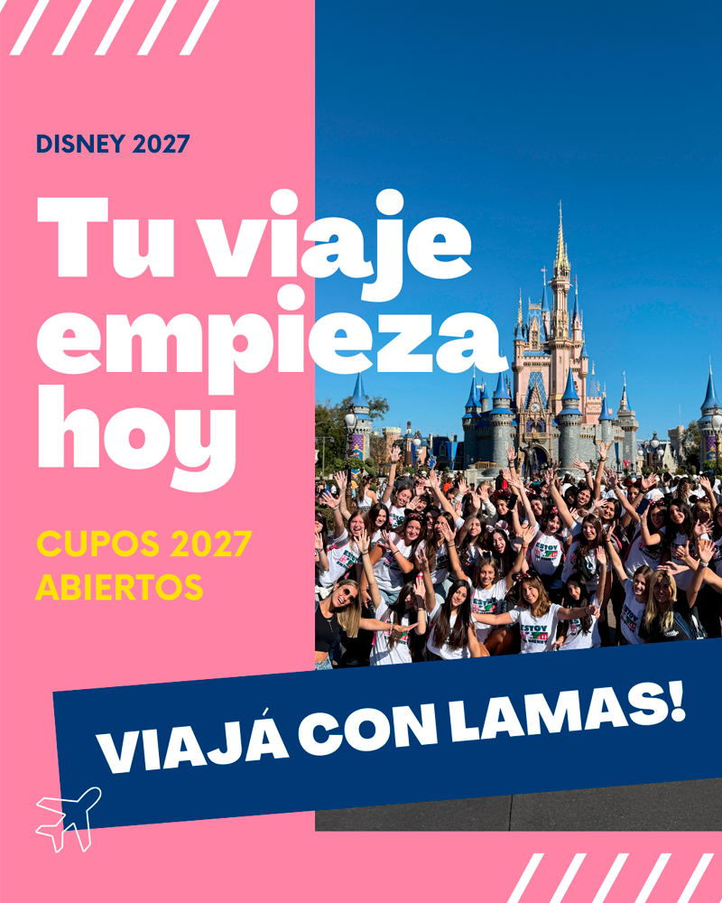 Tu viaje empieza hoy, Cupos 2027 abiertos